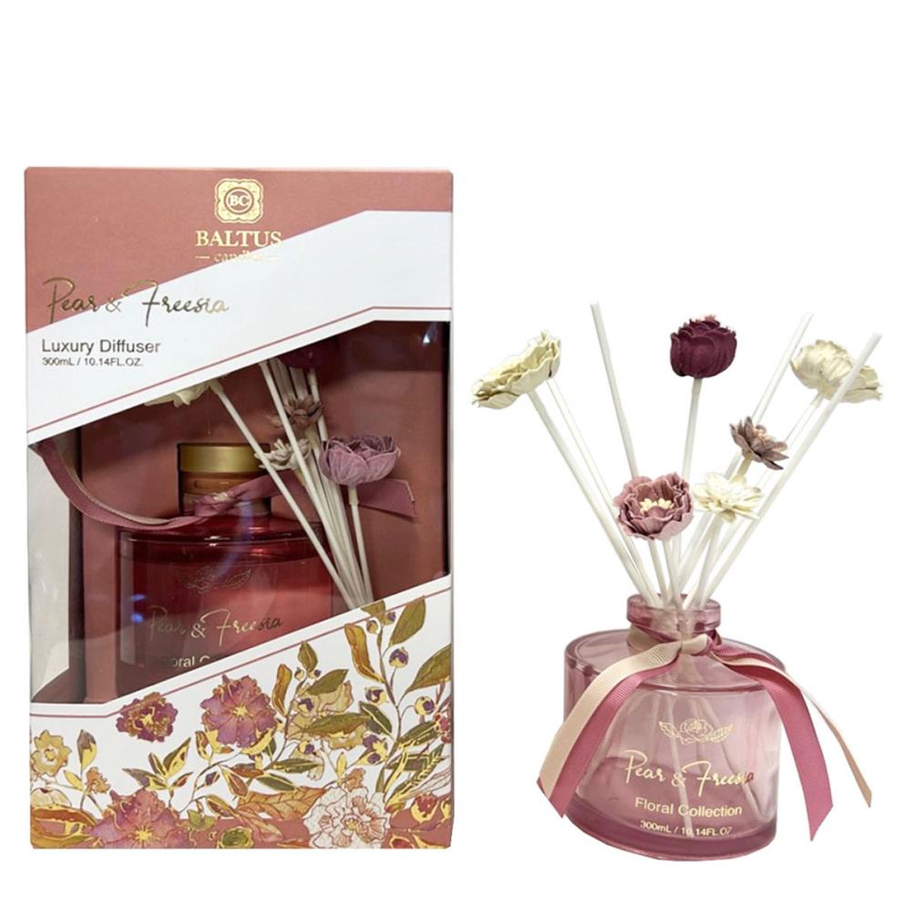 Baltus Pear & Freesia Faux Flowers Reed Diffuser - 300ml £21.59